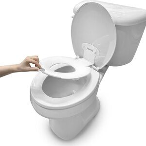 Ingenuity Flip & Sit Child Potty Seat Adapter — White- NWT